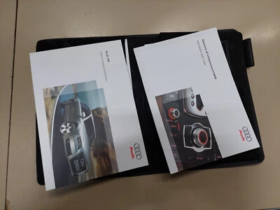 AUDI A8 carpetta porta documenti custodia manuale uso e manutenzione - Immagine 1 di 2