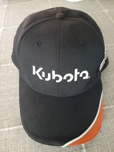 Kubota 40th Anniversary Celebration Black Strapback K Products Hat - Picture 1 of 5