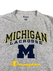 university of michigan lacrosse Champion T Shirt Size S - Picture 1 of 4