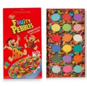 I Heart Revolution x Fruity Pebbles 18 Pan Eyeshadow & Pressed Pigment Palette - Picture 1 of 4
