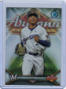 2018 Bowman Chrome Arizona Fall League, Corey Ray, Brewers - Picture 1 of 2