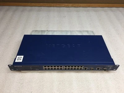 NetGear ProSafe 24 + 2 Smart Switch with PoE FS726TP - Image 1 of 4