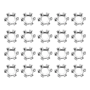 Lavatrice blocca denti esterni in acciaio inox 6# 304 100 pezzi - Foto 1 di 6