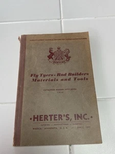 Herter’s Inc Fly Tyers - Rod Builders Material & Tools Vintage Catalogue 1950 - Picture 1 of 9