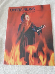 OPERA NEWS MAGAZINE SPECIAL RING ISSUE FEBRUARY 15 MARCH 1, 15, 29 1975 - Picture 1 of 1
