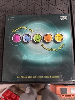 Knowing me Knowing you von Parker/Hasbro 2002 Das heitere Spiel für 2-6 Personen - Bild 1 von 2