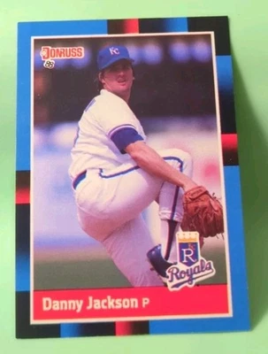 1988 Donruss - Danny Jackson #132 - Kansas City Royals  - Image 1 of 2