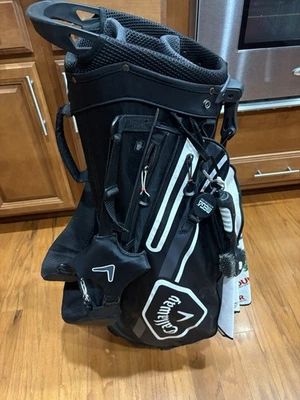 Bolsa de pie Callaway Topgolf Chev negra divisor de 4 vías Foto 1 de 4