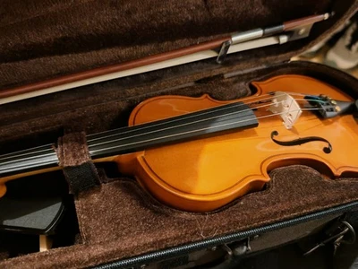 Stentor Student violin 1/4 size with case and bow  - Image 1 of 4