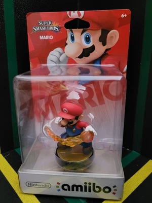 Mario With Fireball - Nintendo Amiibo - Super Smash Bros. Series - US Brand New - Image 1 of 4