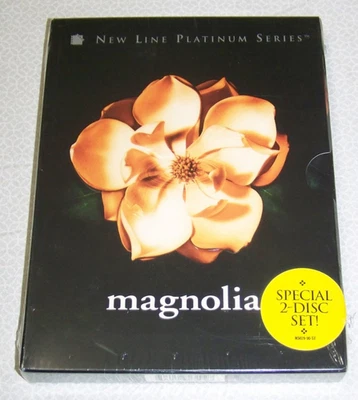 Magnolia (DVD, 2000, 2-Disc Set) - New Line Platinum Series - New Sealed! Foto 1 de 2