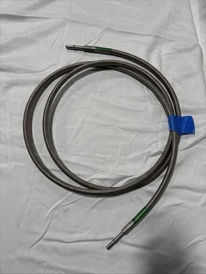 "Línea de combustible de acero inoxidable Steal 5/16"" 96"" de largo" Foto 1 de 2