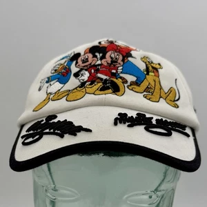 Mickey Goofy Donald Fab Five Denim Toddler Disney Parks Baseball Cap Hat - Picture 1 of 6