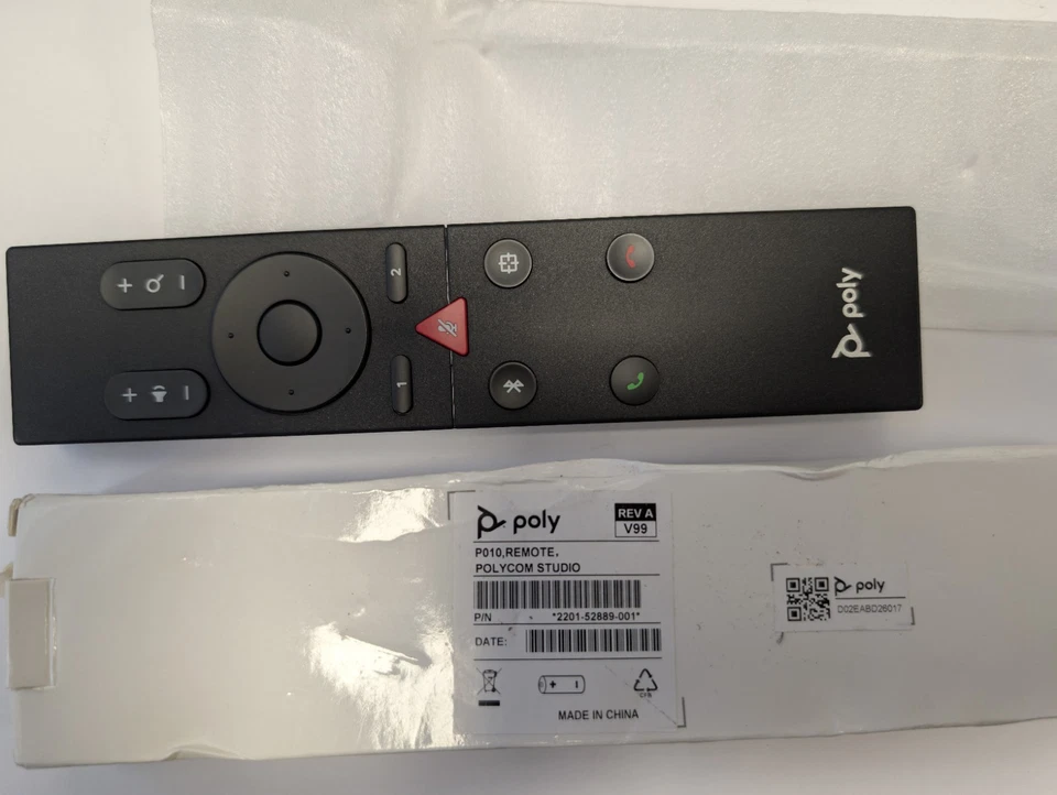  Remote Control for Poly Studio USB Video Bar,Polycom BW7640UN - Image 1 of 1