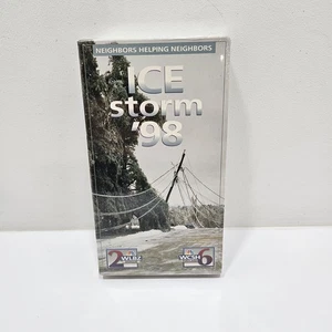 Ice Storm '98 VHS Neighbors Helping Neighbors Portland Maine 1998 Sealed - Picture 1 of 7