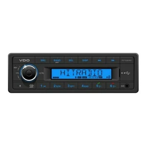 VDO Radio Tuner 12V 4x41W w/AM/FM/USB/AUX/MP3/WMA/Bluetooth 101.264 - Picture 1 of 1