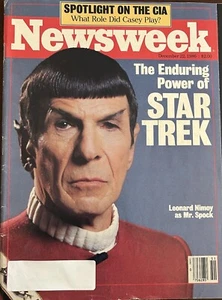 NEWSWEEK Magazine (December 1986) Power of Star Trek - Leonard Nimoy (Mr. Spock) - Picture 1 of 1