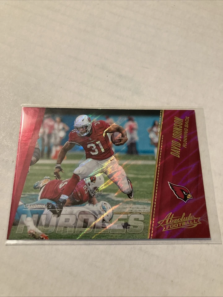 2017 Absolute Football Hurdles #15 David Johnson Cardinals - Image 1 of 1