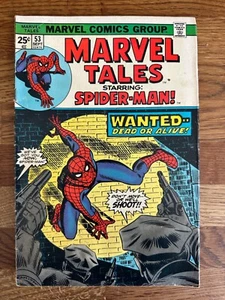 Marvel Tales 53. Spidey's got the Stone Tablet, and the Kingpin wants it. 1974. - Picture 1 of 8