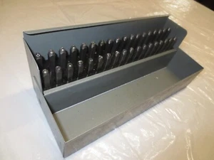 Hanson, 1/8" Steel Stamp, Letters & Figure Set - Y141 - Picture 1 of 5