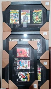Classic Marvel / DC Comics Framed Wall Art 20x12" 4 Sets Spiderman Avengers MORE - Picture 1 of 5