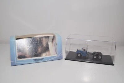 B33 1:64 NEO NEO64056 MACK B-61ST 1957 ROUTE SIXTY FREIGHTWAYS BLUE GREY MIB - Photo 1/4