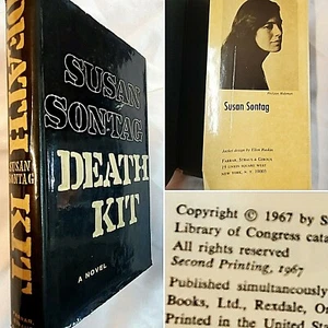 DEATH KIT BY SUSAN SONTAG HARDCOVER WITH SLEEVE 2ND EDITION1967 SEE PICS - Picture 1 of 9