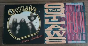 Job Lot - The Outlaws – 2 × LPs - On The Run Again (1986), Hurry Sundown (1977) - Picture 1 of 4