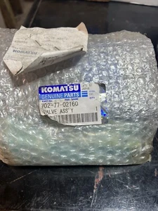 Genuine Komatsu OEM 702-77-02160 relief valve assembly Excavators (PC2000) NEW - Picture 1 of 1