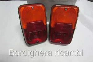 FIAT ARCA MASCOTTE CAMPER COPPIA FANALI FANALINI POSTERIORI REAR LENS NEW - Imagen 1 de 6