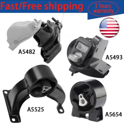 4 piezas de montaje de motor para Chrysler Town & Country Dodge Grand Caravan 2008-2010 4,0 L Foto 1 de 4