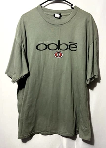 Vintage Oobe T Shirt Green Outdoors Nature Single Stitch Mens Sz XL Y2K 90s USA - Picture 1 of 9