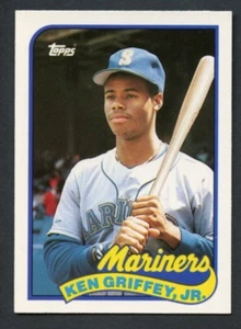 1989 Topps Traded #41T Ken Griffey Jr. Seattle Mariners RC Rookie Card - Picture 1 of 2