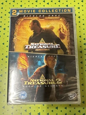 National Treasure 1 & 2 Double DVD NEW SEALED DVD - Image 1 of 2