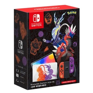 Nintendo Switch OLED Pokemon Scarlet Violet Edition Console - FedEx - Picture 1 of 9
