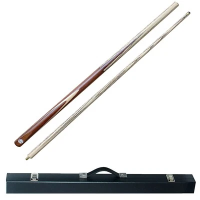 SNOOKER /BILLIARDS  QUALITY 57' ASH CUE & CASE COMBO GREAT VALUE - image 1 of 3