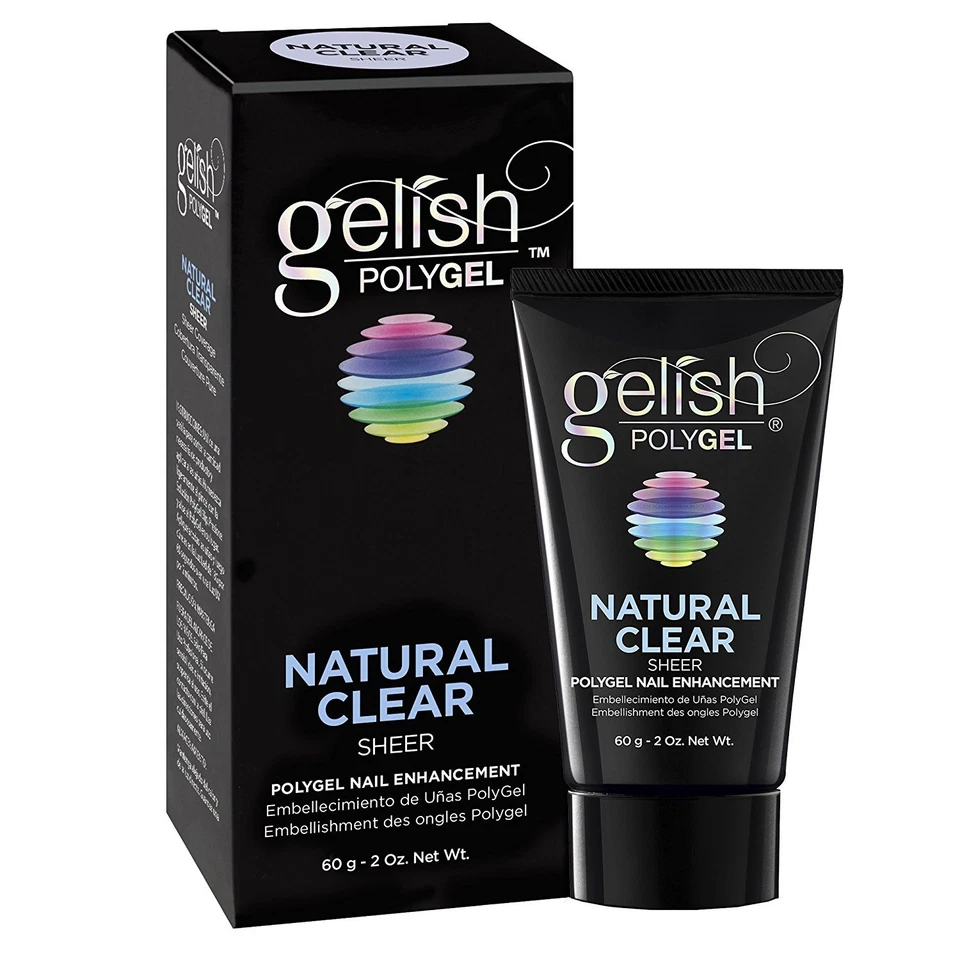 Gelish PolyGel улучшение ногтей различных цветов 2 унц. - Изображение 1 из 4