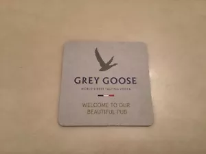 Grey Goose Vodka Beermat Rose Villa Tavern Birmingham - Picture 1 of 2