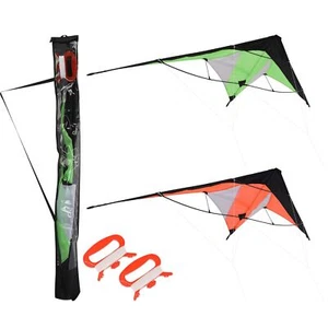 Dual Line Stunt Kite | Easy Fly Kids Adults Sports Kite | Colour Varies - Picture 1 of 6