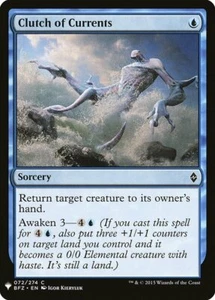 Clutch of Currents X4 (Mystery Booster & The List) Magic (Edición española) *CCGHouse* Magic - Imagen 1 de 1