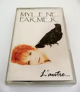 CASSETTE AUDIO MUSIQUE K7 TAPE / MYLENE FARMER "L'AUTRE..." ALBUM 1991 TBE - Imagen 1 de 2