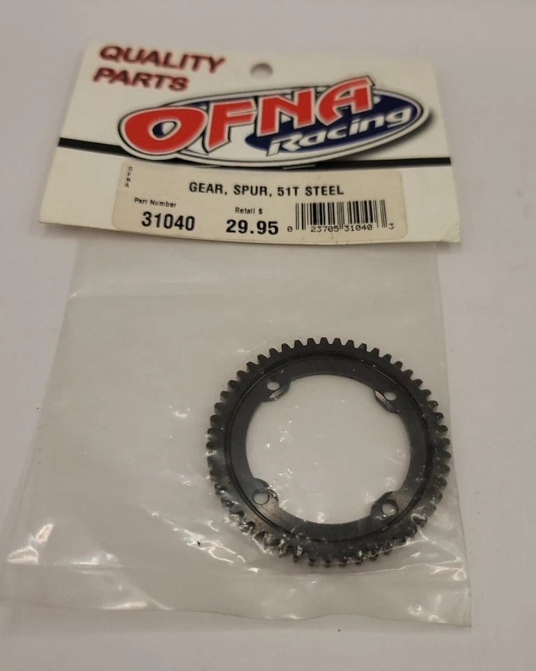 Ofna Steel Spur Gear 51t Ultra LX Worlds GTP2 Ultra GT Blazer 1/8th NItro 31040 - Image 1 of 1