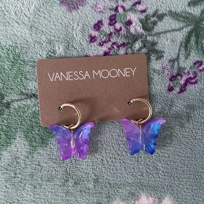 Pendientes Mariposa Vanessa Mooney Fay - Hada Púrpura 🧚💜 Foto 1 de 3