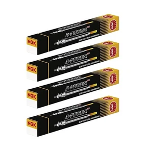 NGK Set of 4 Glow Plugs CZ581 fits BMW 5 series F07 520d - Picture 1 of 2