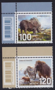 SWITZERLAND 2024 PREHISTORIC ANIMALS, MAMMOUTH MNH - Picture 1 of 1