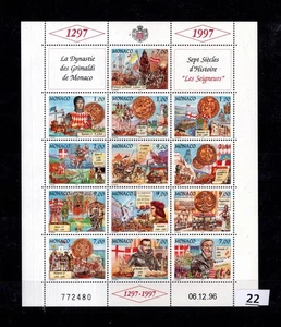 / MÓNACO 1997 - MNH - TRANSPORTE - BARCOS - MILITAR  - Imagen 1 de 1