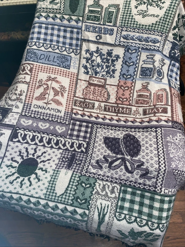 Tapeçaria Spices 58 x 47 cores pastel - Imagem 1 de 4