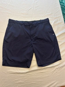 Ralph Lauren RLX Stretch Tailored Fit Navy Blue Golf Shorts Mens 38 - Picture 1 of 8