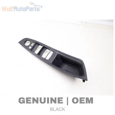 2012-2016 BMW 528I XDRIVE F10 - Front LEFT DOOR Master Window Switch TRIM - Image 1 of 4