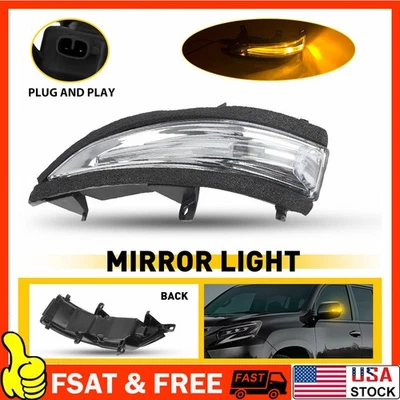 For Lexus GX460 LX570 Left Driver Front LH Turn Signal Side Mirror Light Lamp - Image 1 of 4